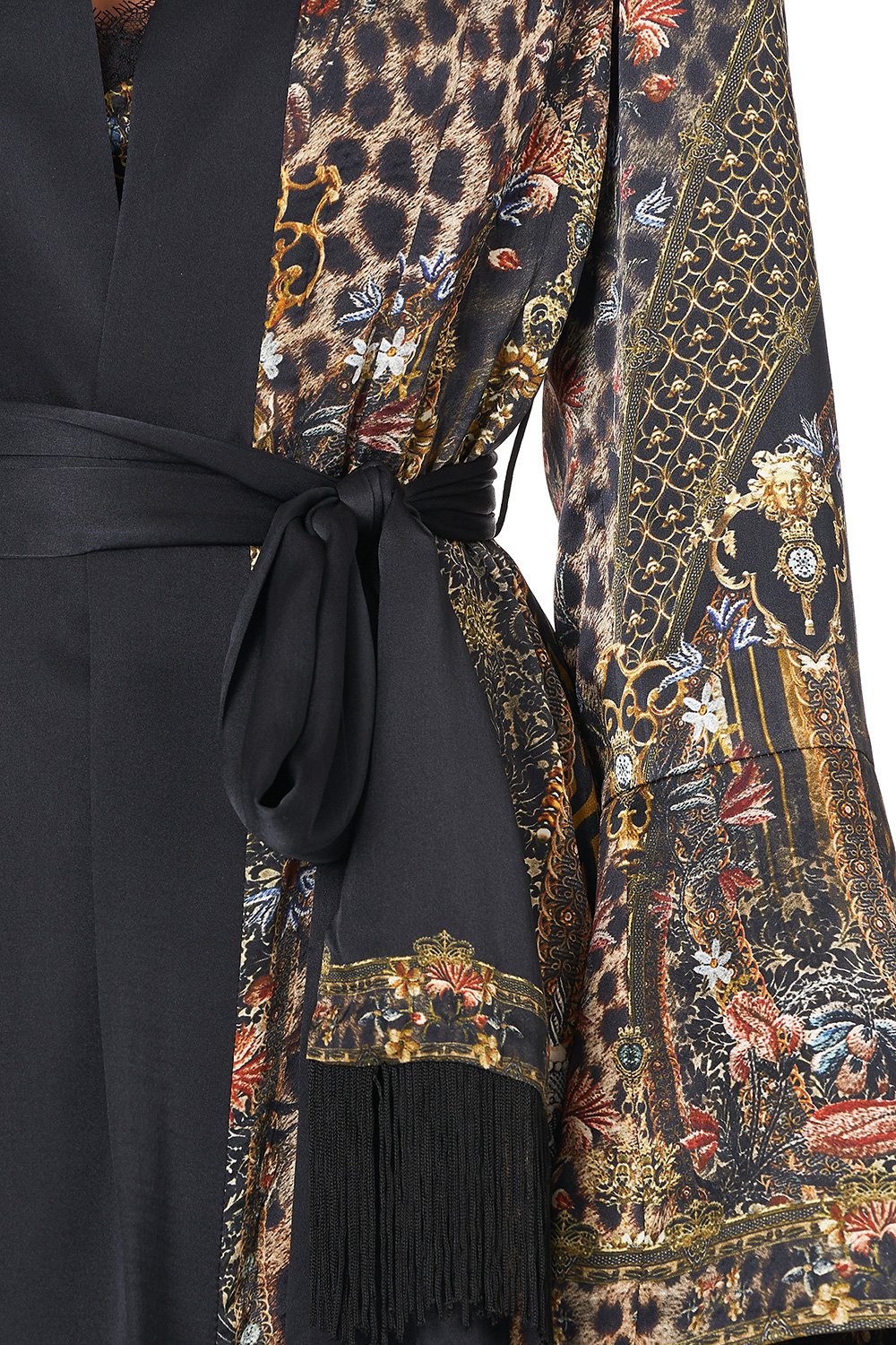 KIMONO COAT WITH SPLITS ABINGDON PALACE