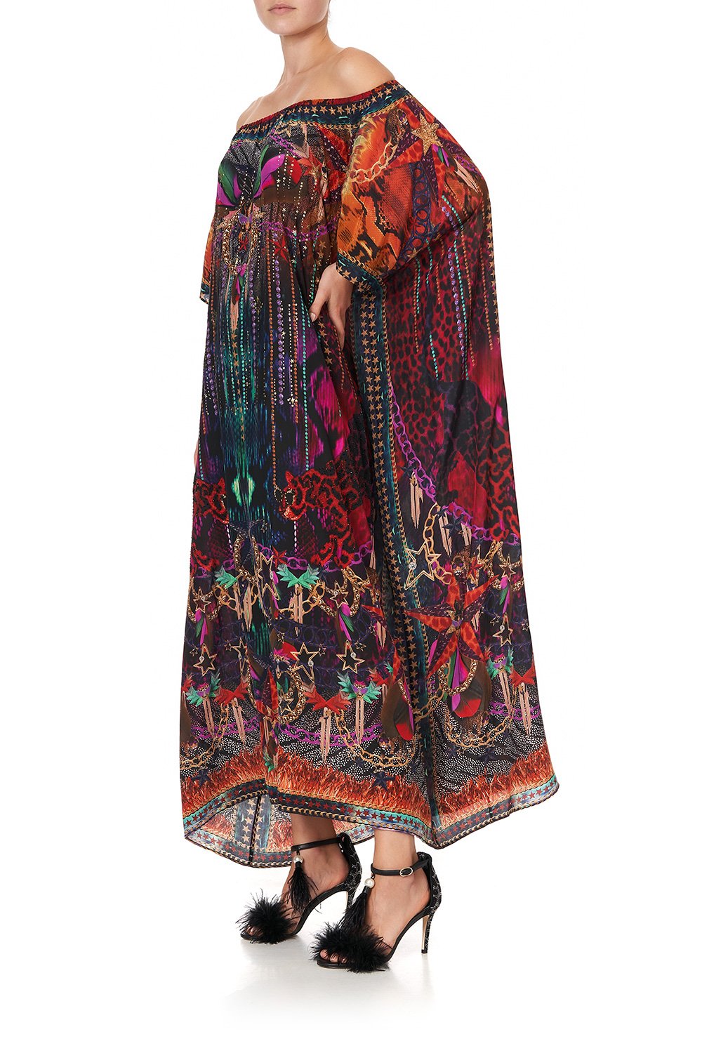 OFF SHOULDER KAFTAN ROCKET WOMAN