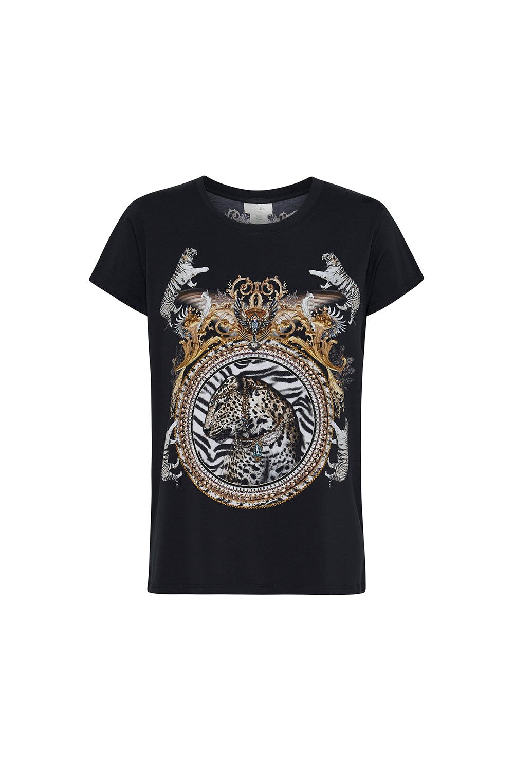 SLIM FIT ROUND NECK T-SHIRT GATES OF GLORY