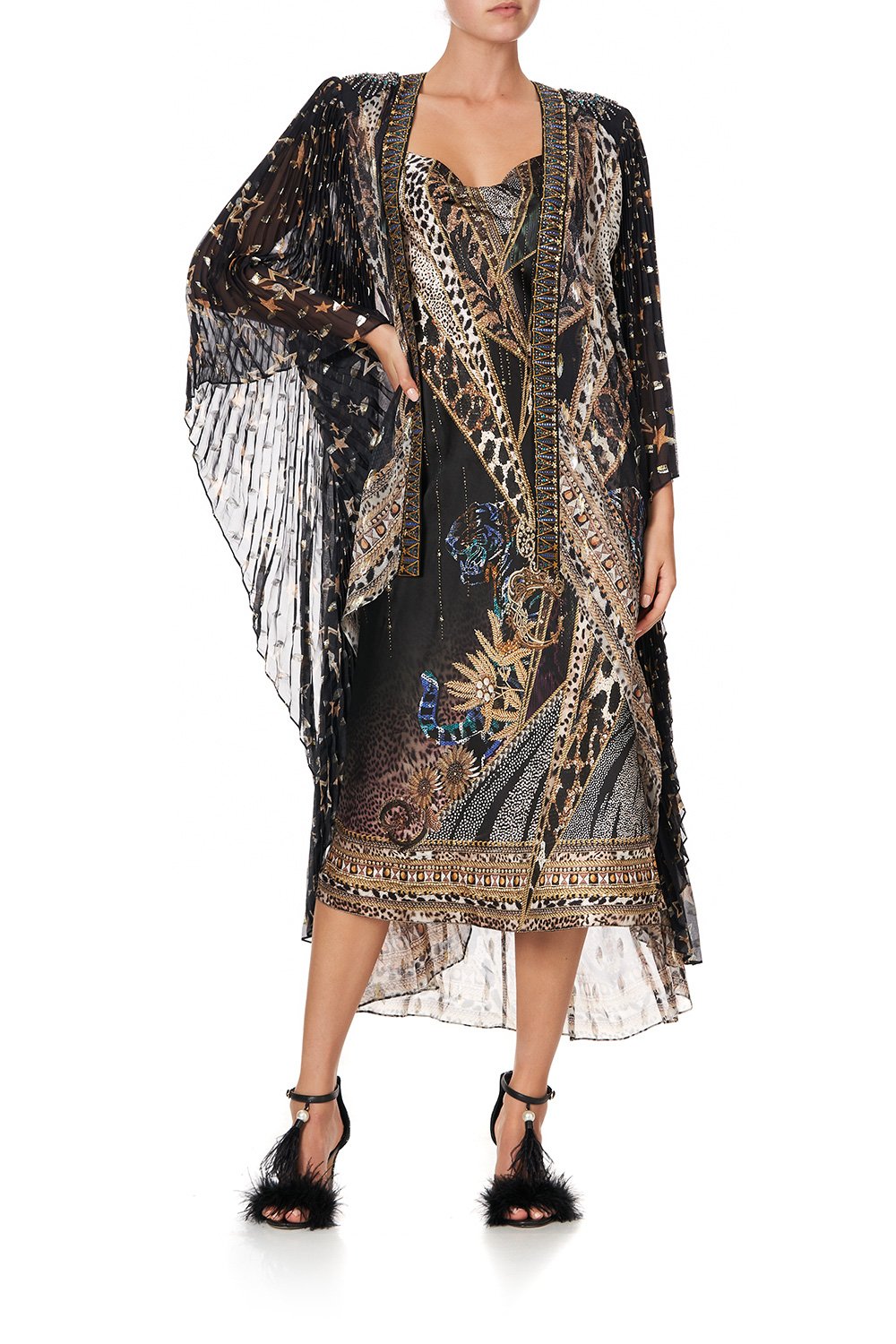 LAYER WITH PLEATED SLEEVE LADY STARDUST