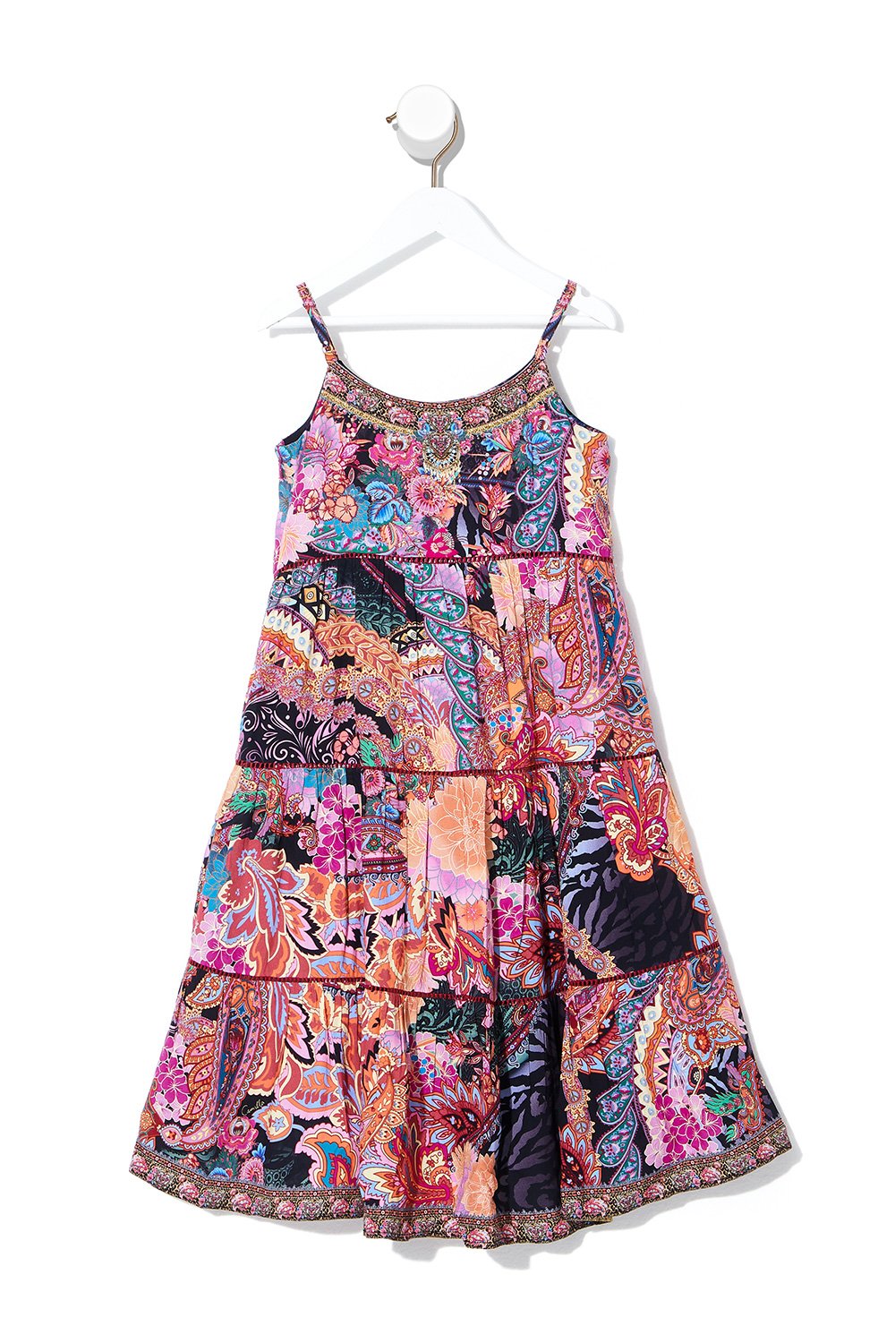 KIDS HIGH LOW HEM DRESS 12-14 MAYFAIR MARY