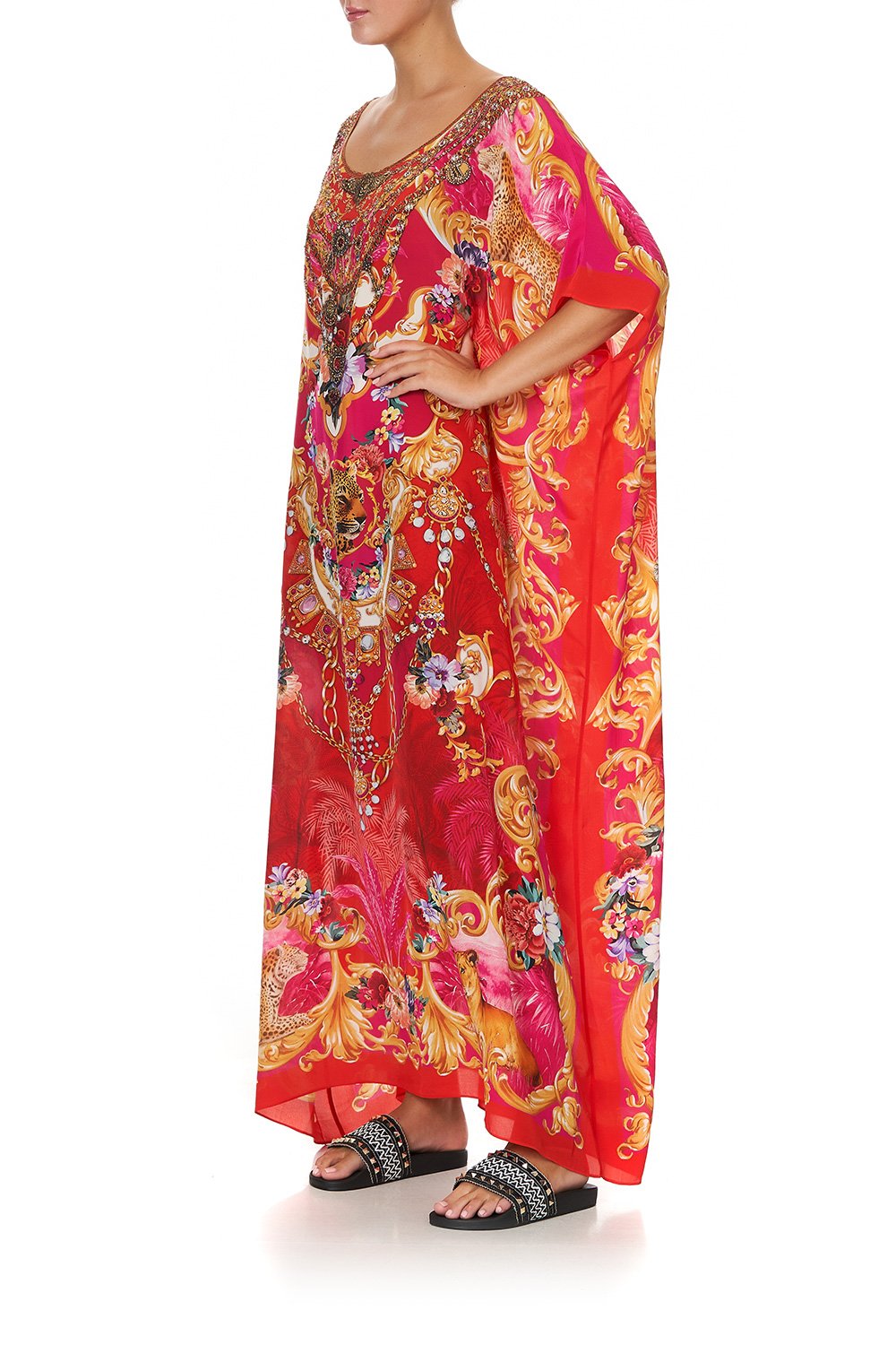 ROUND NECK KAFTAN PRIMA DONNA