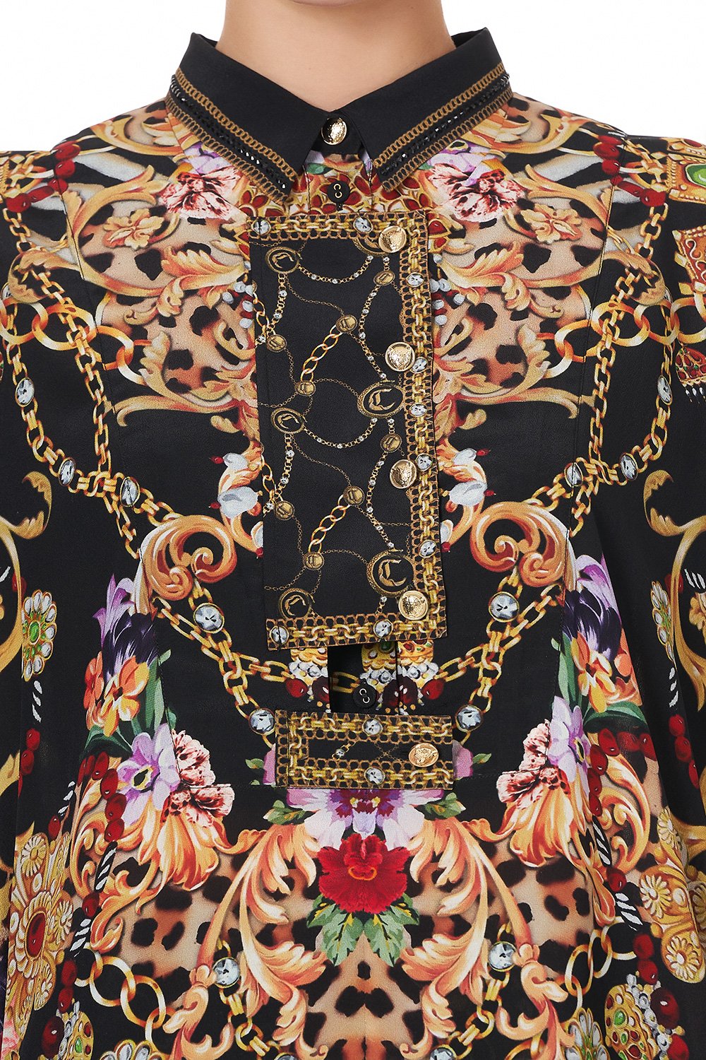 PANEL FRONT BATWING SHIRT A NIGHT IN THE 90S