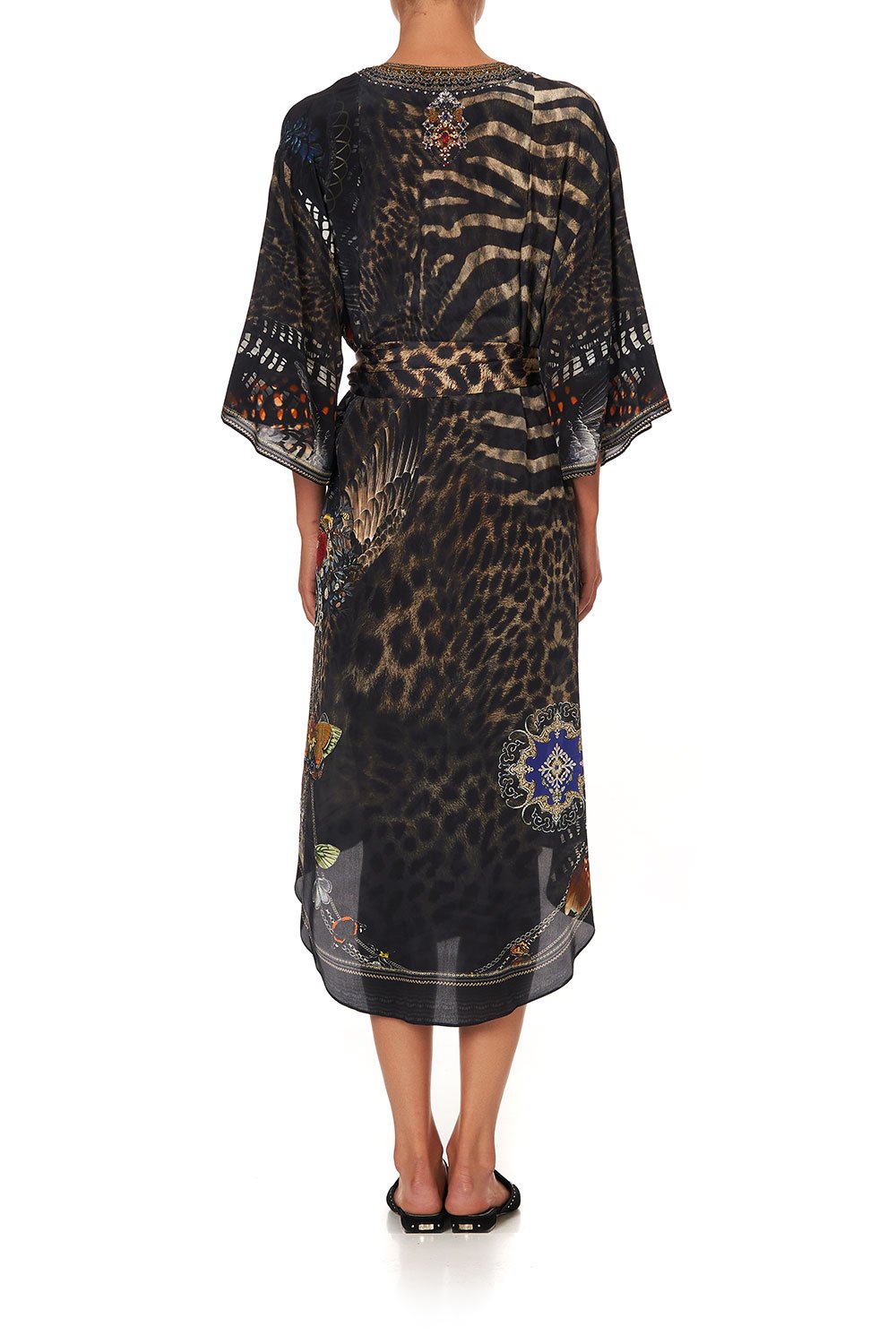 LOOSE BUTTON THROUGH DRESS TREASURE CHASER