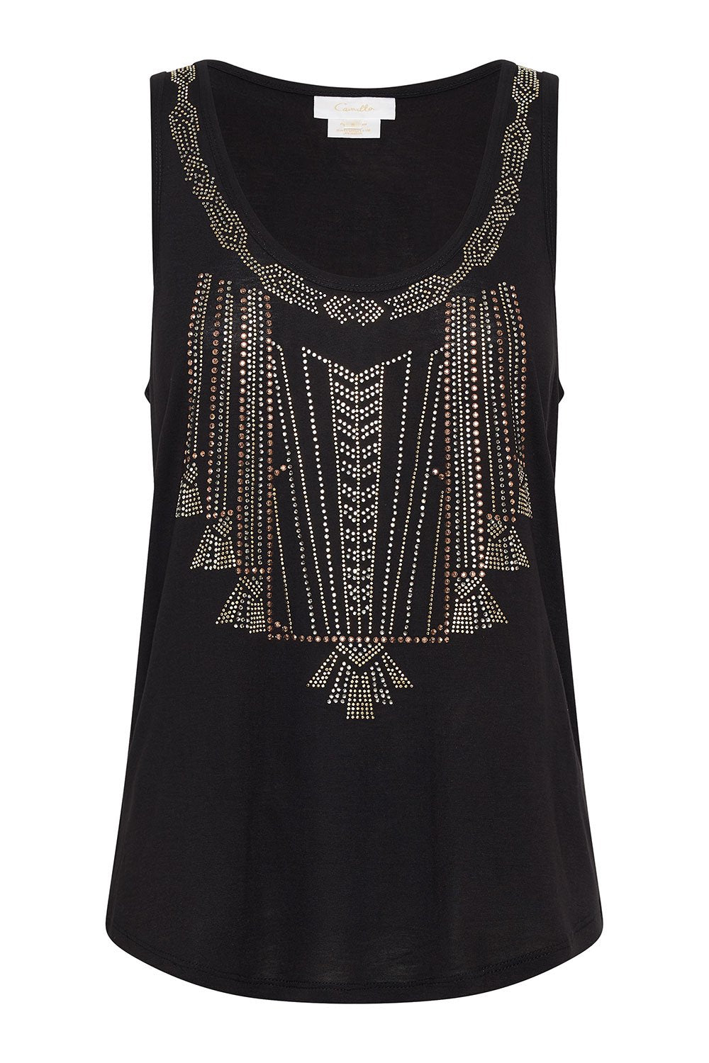 SCOOP NECK TANK BERKELEY ST AFTER DARK