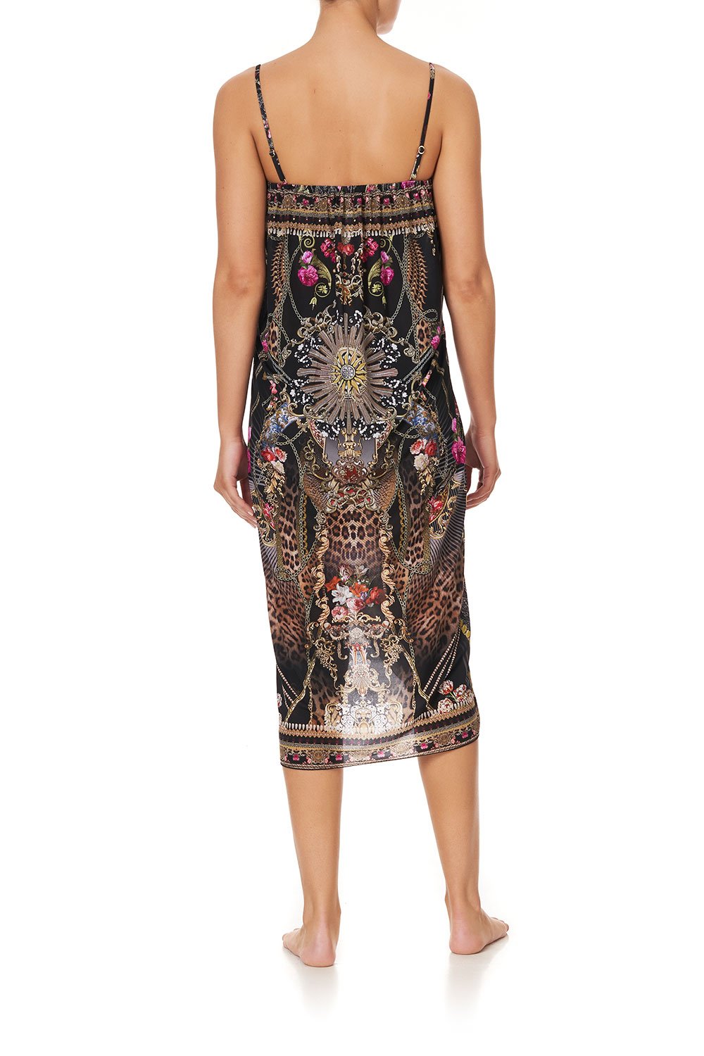 RING TRIM LONG SARONG GOTHIC GODDESS