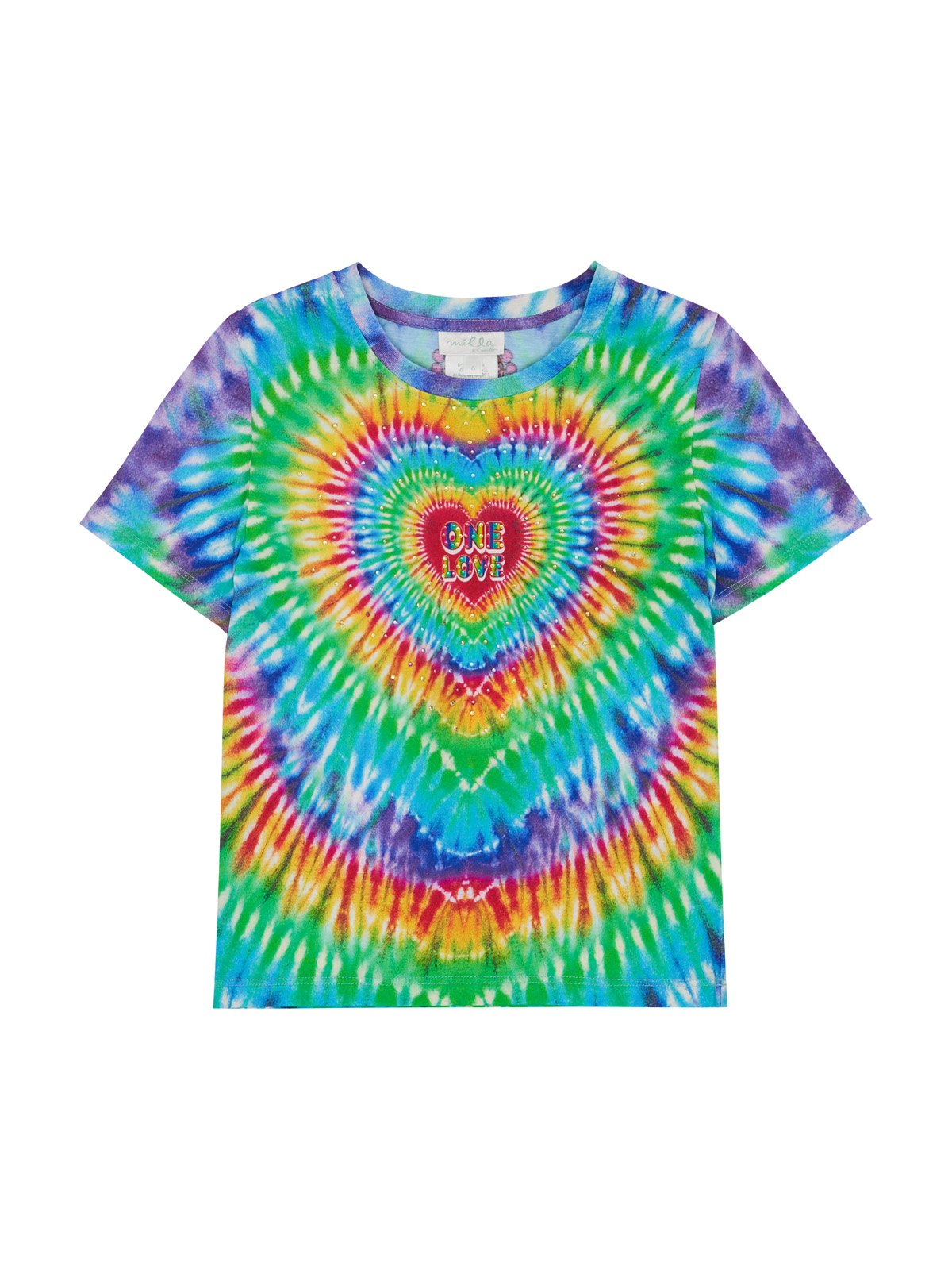 KIDS SHORT SLEEVE T-SHIRT 4-10 HYPED UP HIPPIE