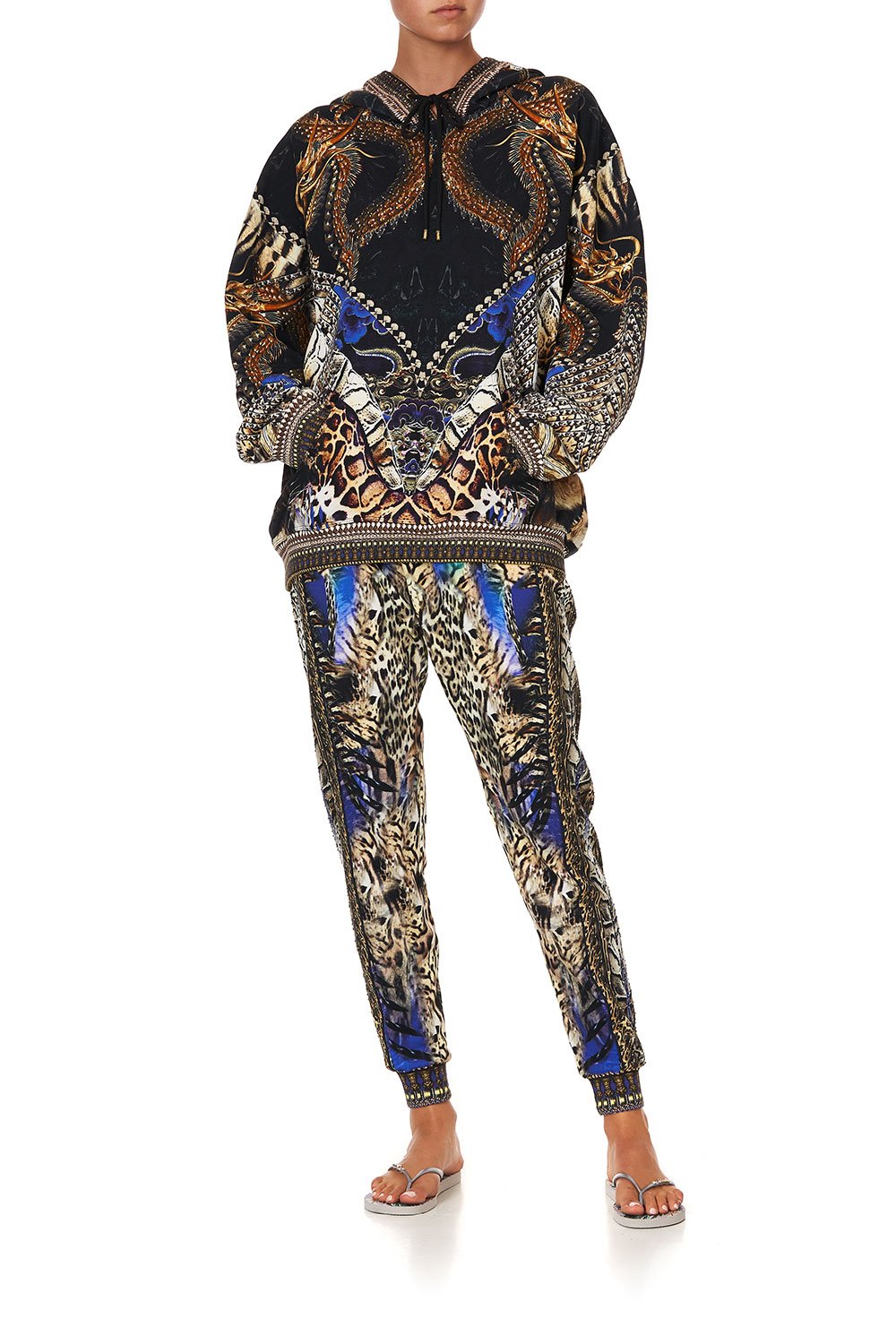 OVERSIZE BOYFRIEND HOODIE DRAGON LADY