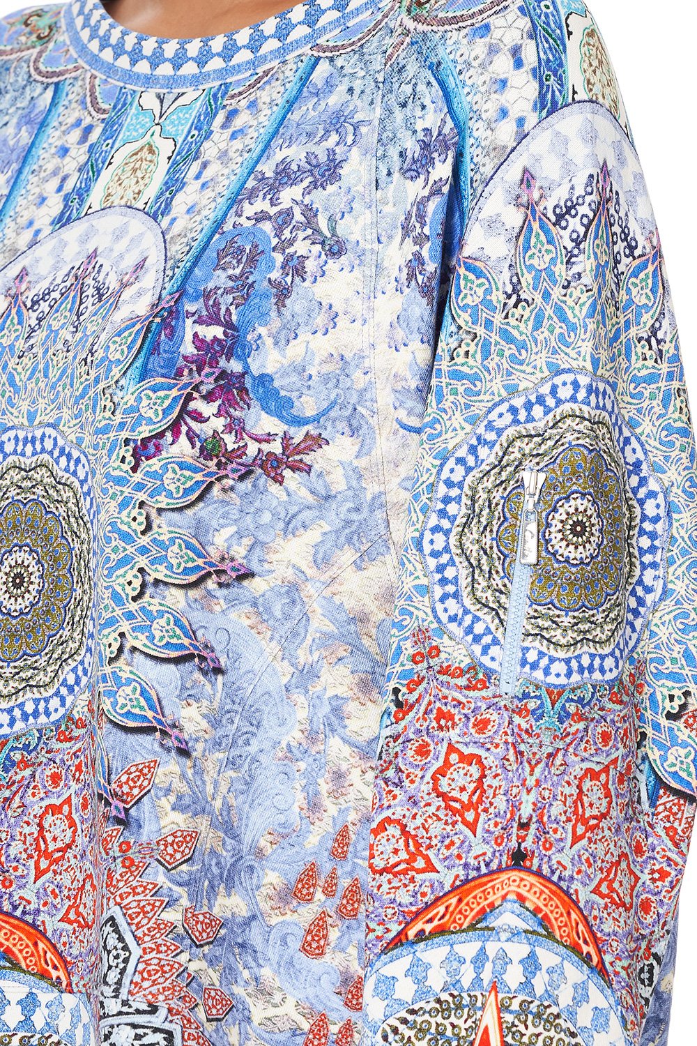 WIDE RAGLAN SLEEVE SWEATER CONCUBINE REALM