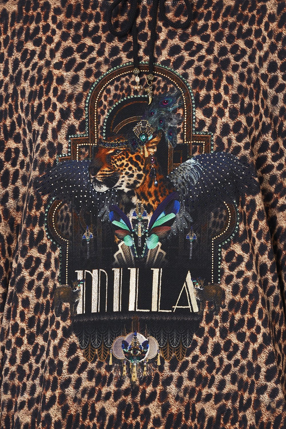 BOYFRIEND HOODIE WITH SIDE POCKET FITZGERALDS FLAPPER