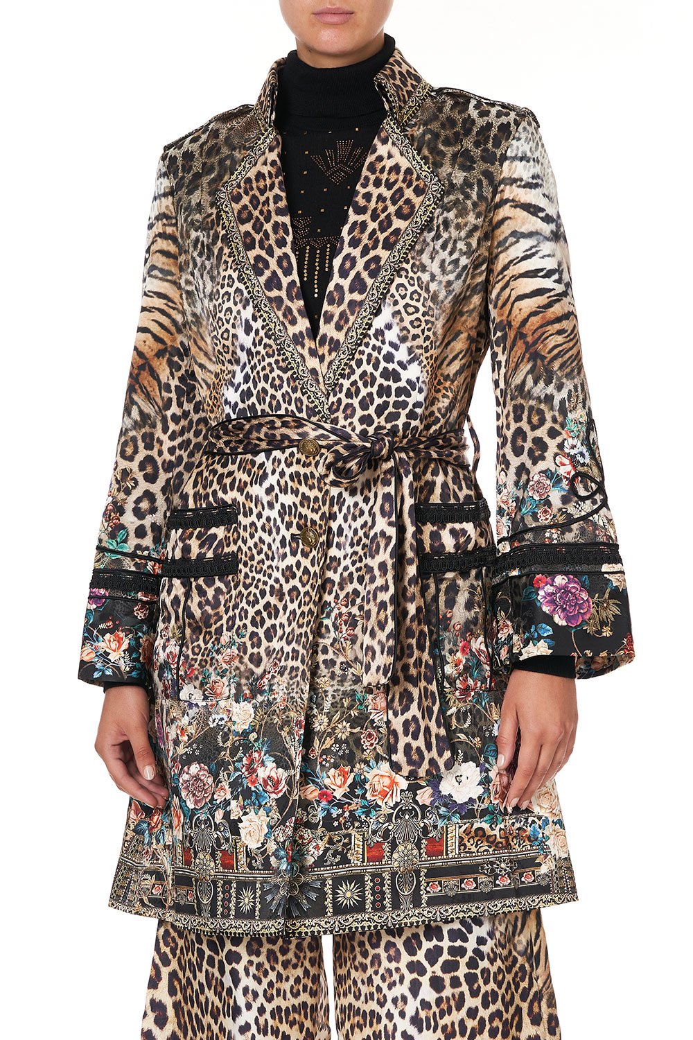 MID LENGTH MILITARY COAT CALL OF THE CATHEDRAL