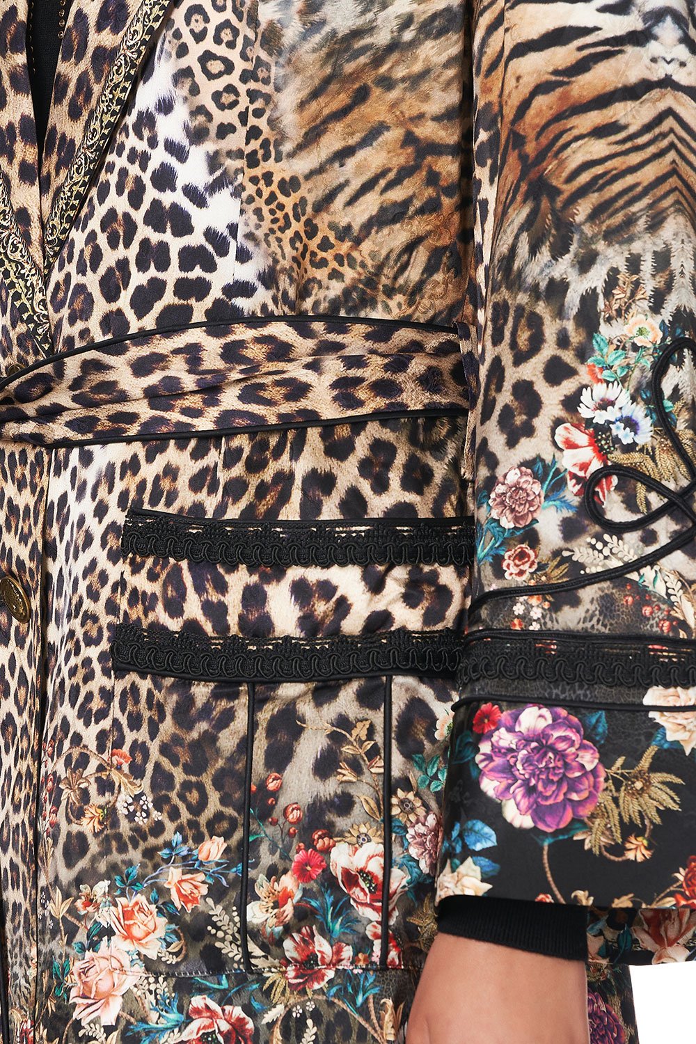 MID LENGTH MILITARY COAT CALL OF THE CATHEDRAL