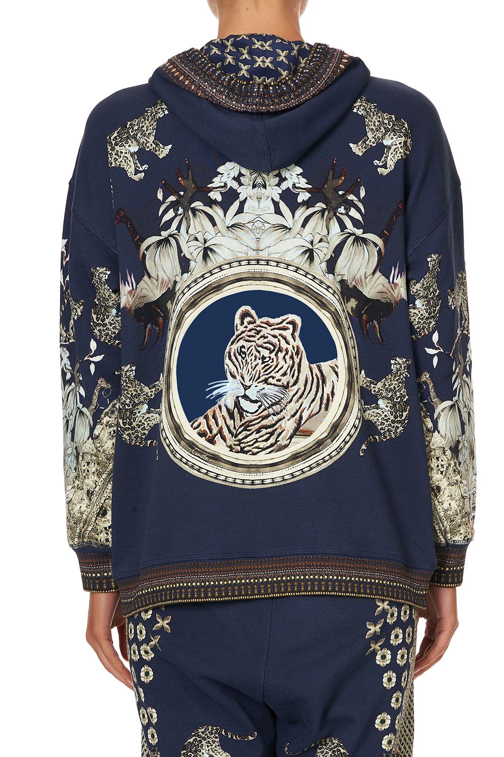 HOODIE WITH POCKETS A LITTLE PAST TWILIGHT