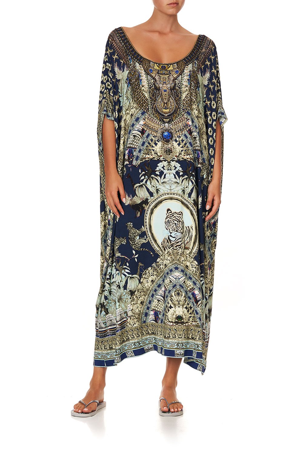 ROUND NECK KAFTAN A LITTLE PAST TWILIGHT