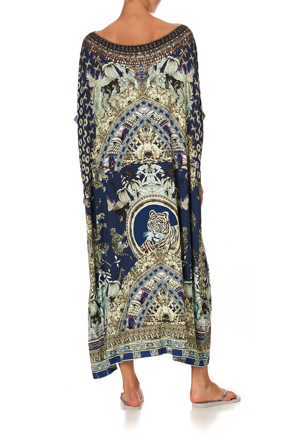 ROUND NECK KAFTAN A LITTLE PAST TWILIGHT