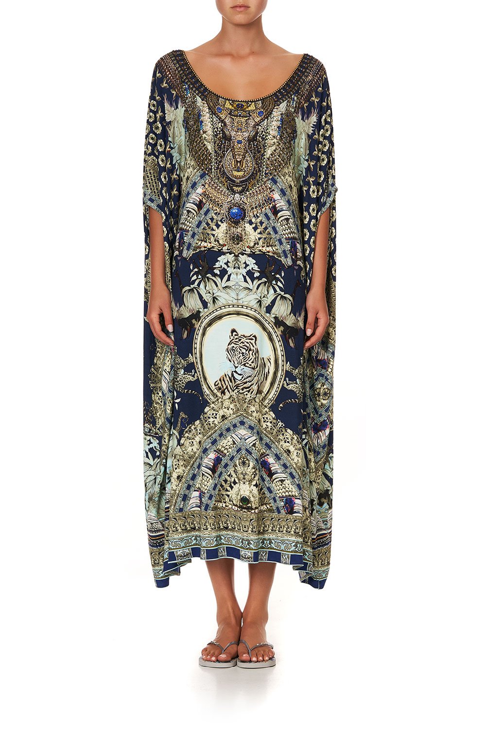 ROUND NECK KAFTAN A LITTLE PAST TWILIGHT