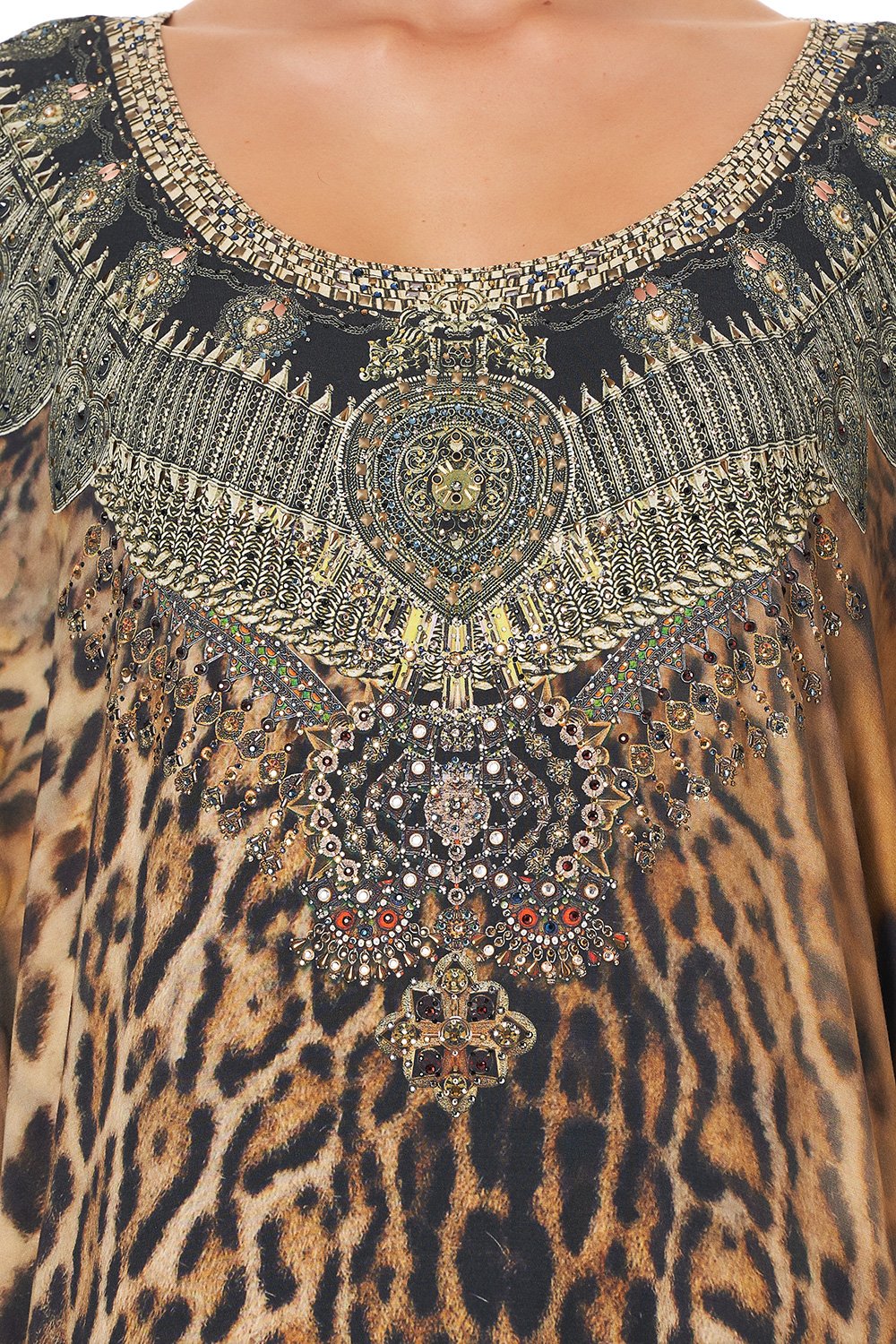ROUND NECK LOUNGE KAFTAN RULER OF THE UNDERWORLD