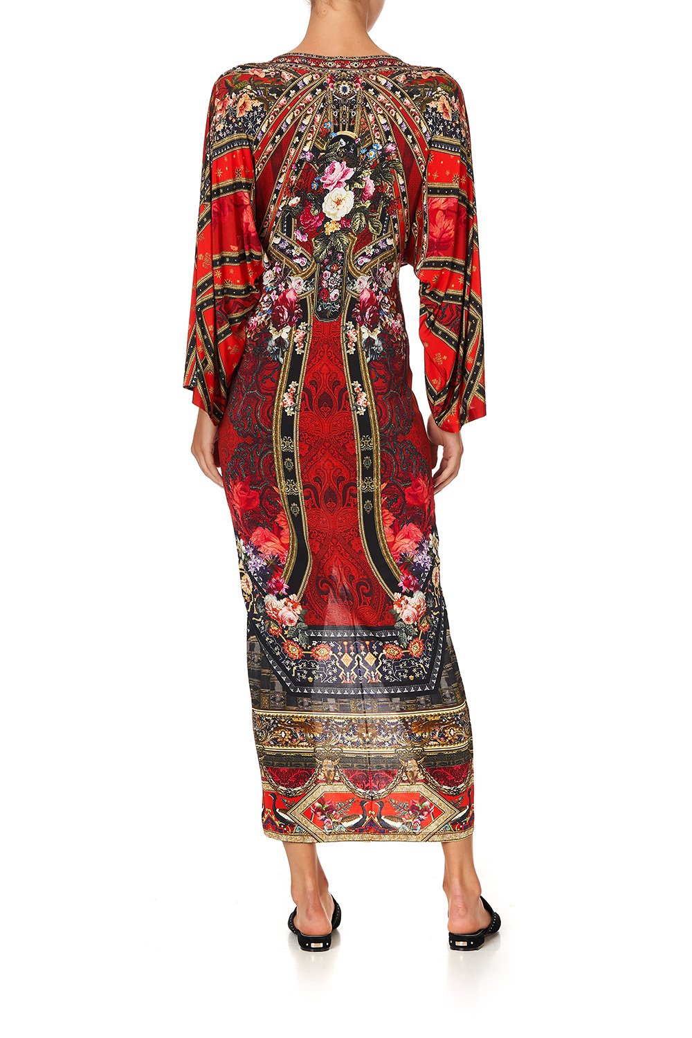 LONG SPLIT FRONT TWIST DRESS STORIES OF A STATION