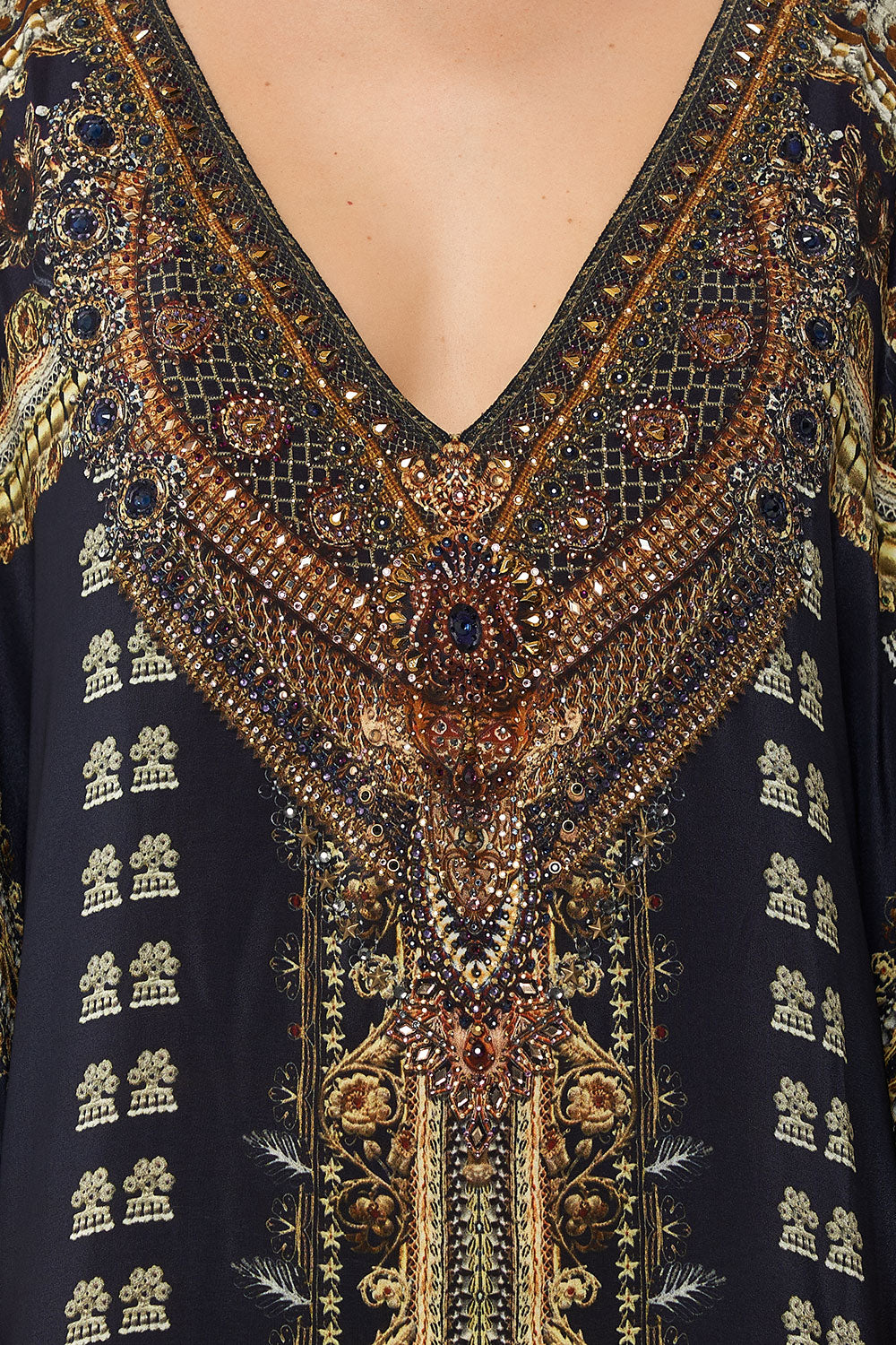 SHORT KAFTAN WITH CUFF ITS ALL OVER TORERO