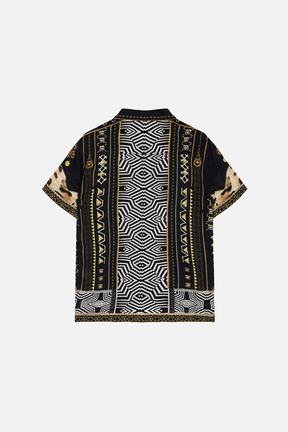 SHORT SLEEVE CAMP COLLARED SHIRT DESERT DREAMS