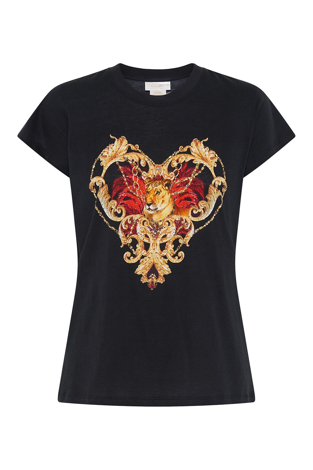 SLIM FIT ROUND NECK T-SHIRT A NIGHT IN THE 90S