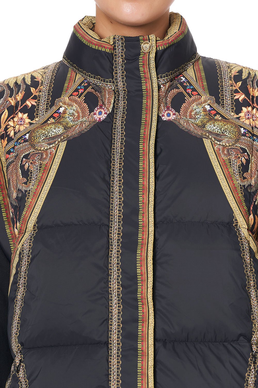 OVERSIZED PUFFER GILET BELLE OF THE BAROQUE