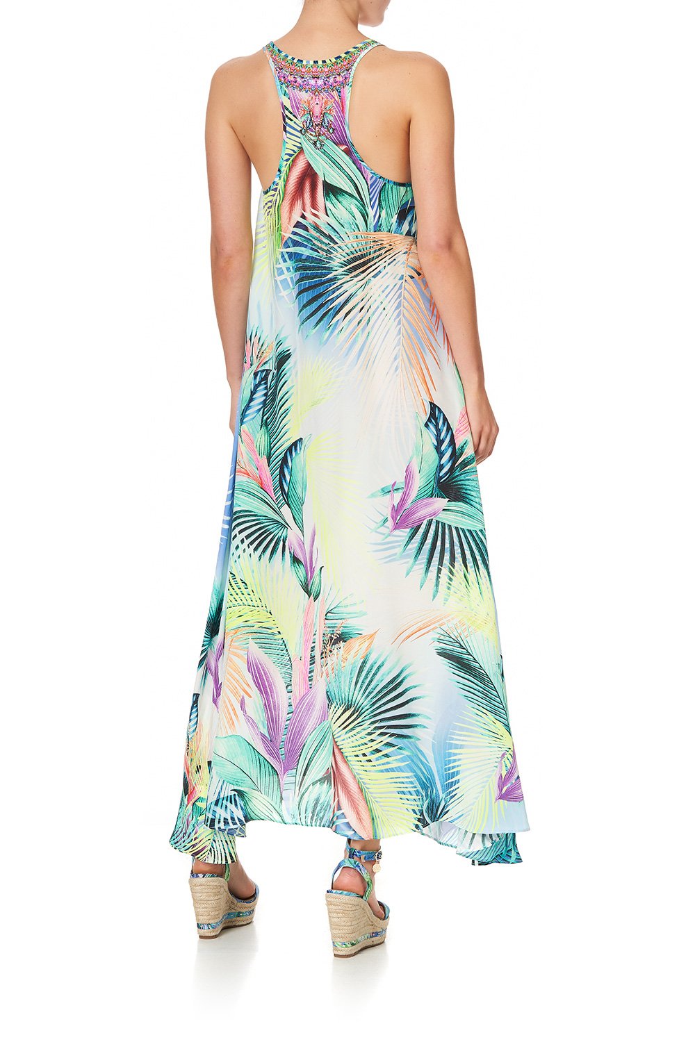 V NECK RACERBACK DRESS WHATS YOUR VICE