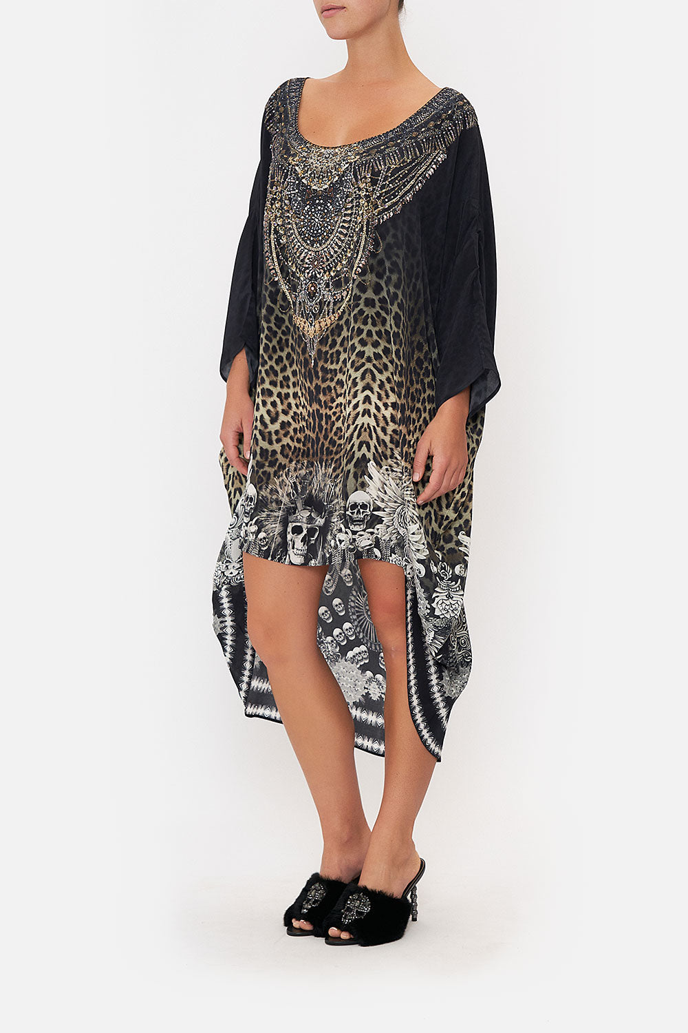 SCOOP BACK HEM DRESS ORDER OF DISORDER