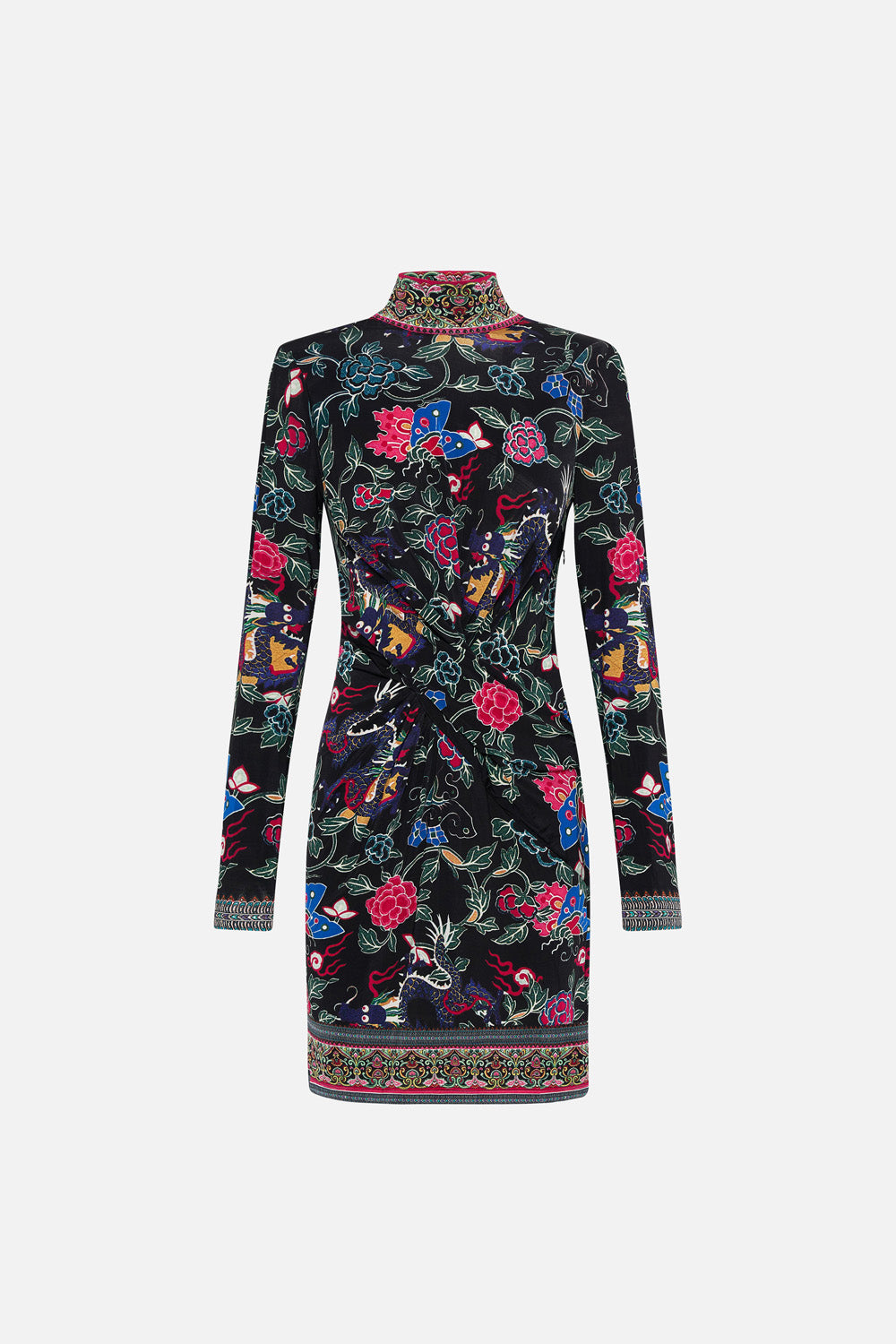 CROSS FRONT MINI DRESS TWILIGHTS TOKEN