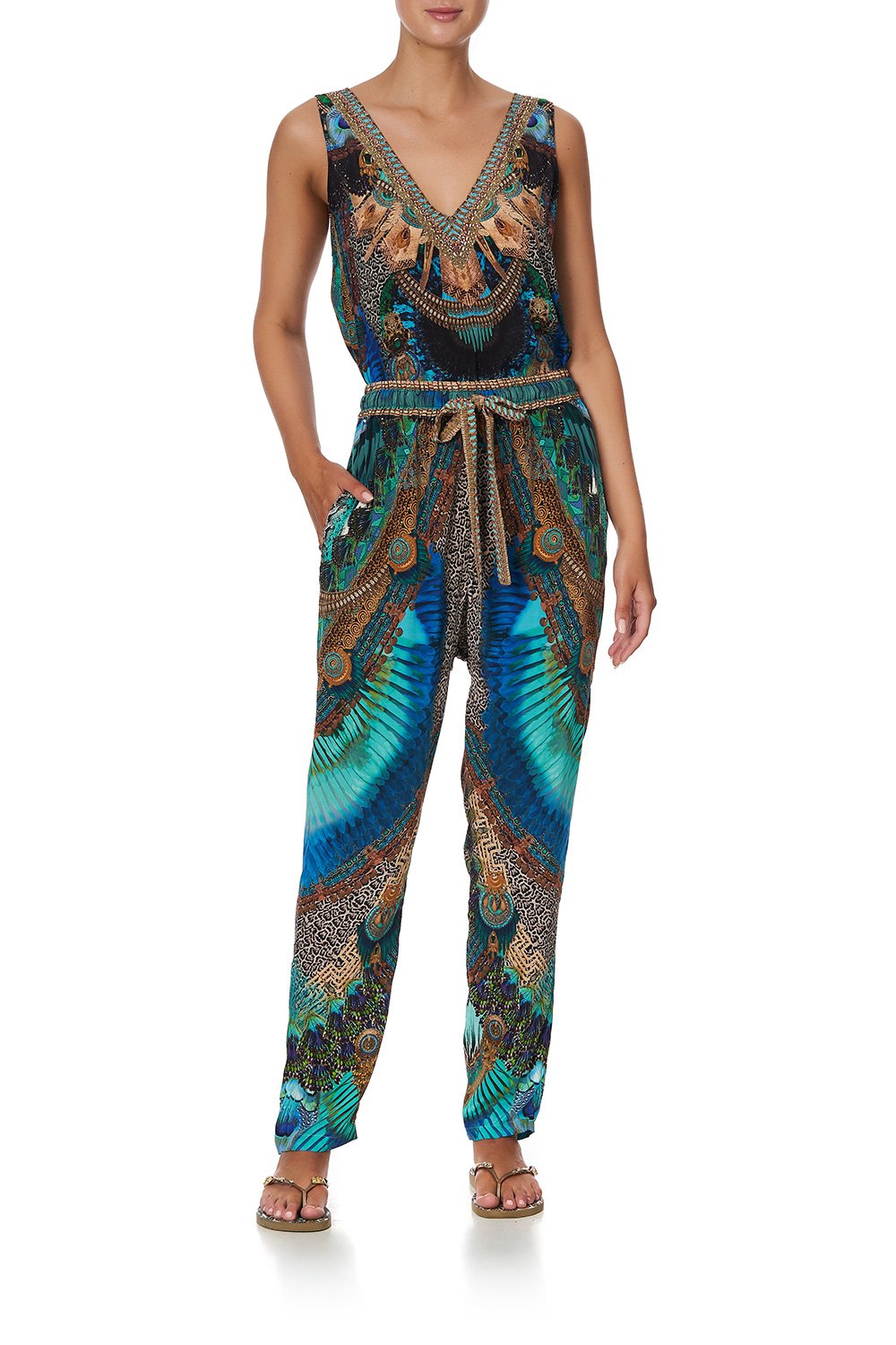 DROP CROTCH SLIM LEG PANT TEMPLE TEMPTRESS