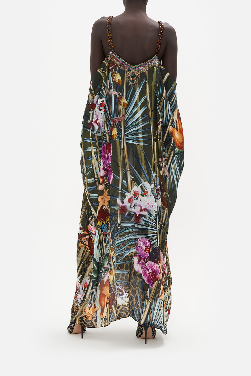 SHOESTRING STRAP KAFTAN PASSPORT TO PARADISE