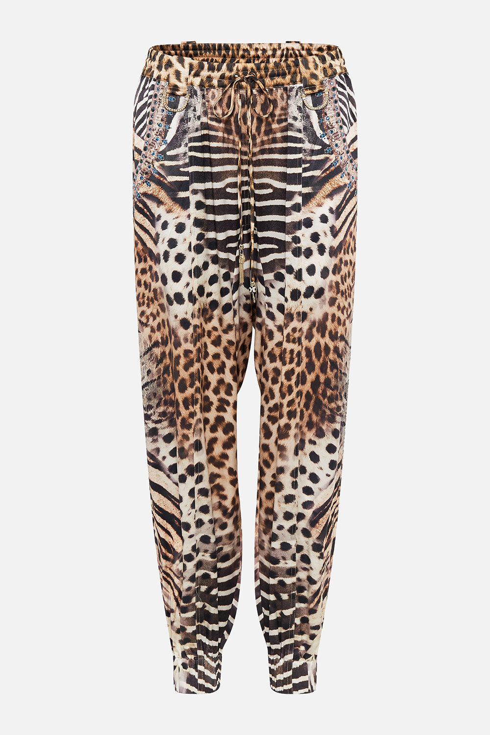DROP CROTCH TRACK PANT FOR THE LOVE OF LEO