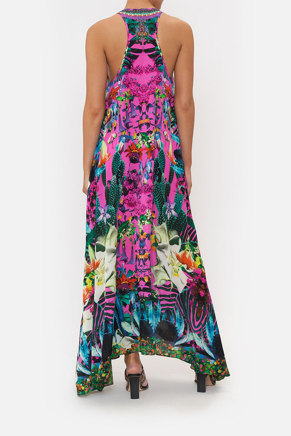 V NECK RACERBACK DRESS EXOTICA EROTICA