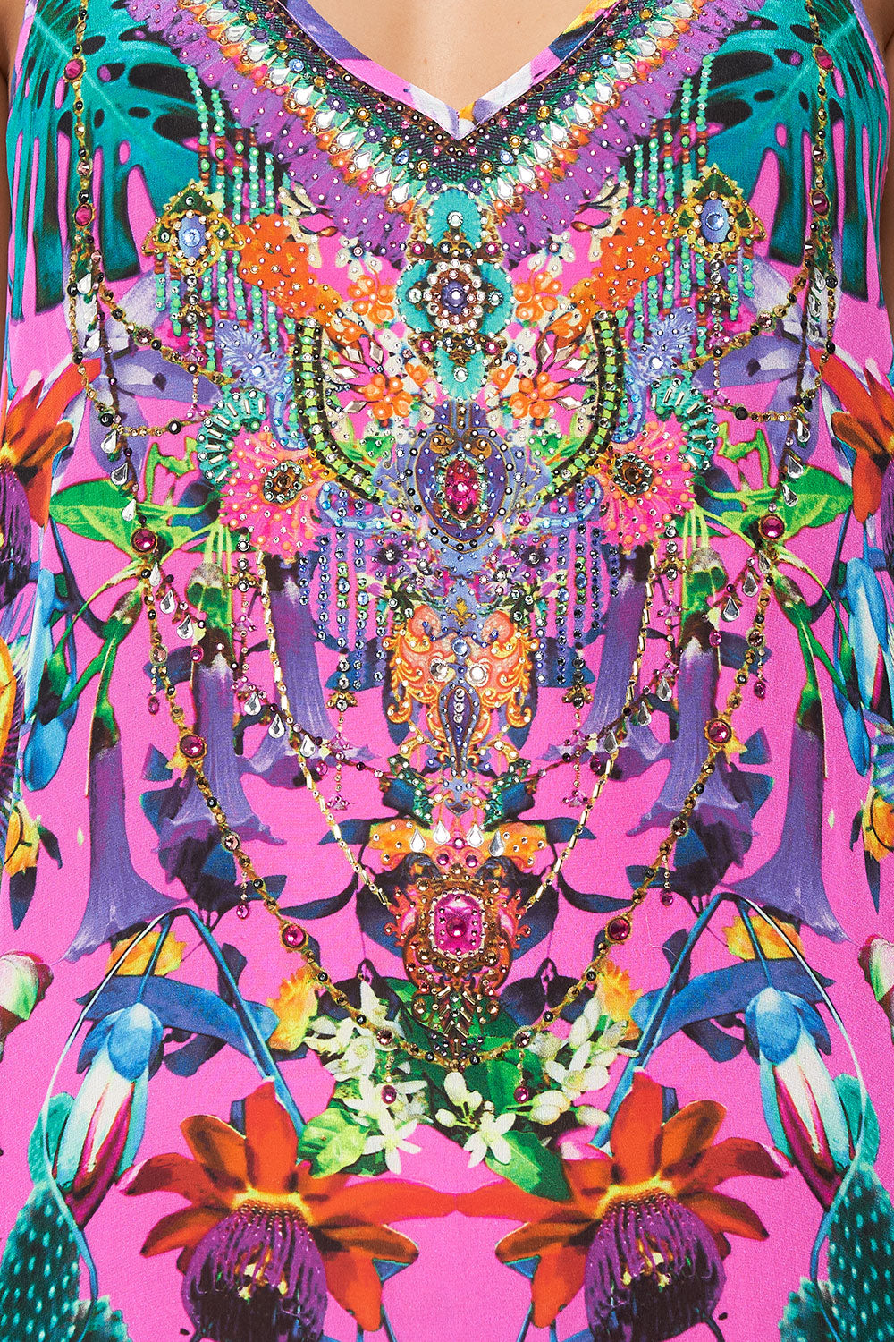 V NECK RACERBACK DRESS EXOTICA EROTICA