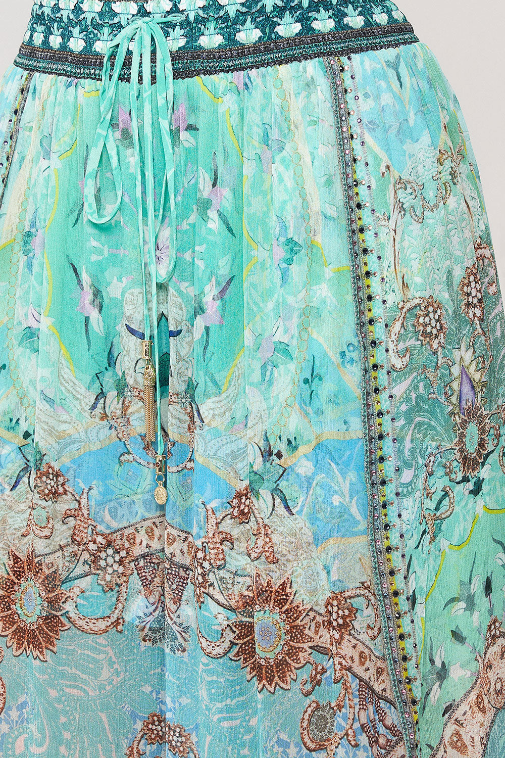 CURVED HEM PANT TURN BACK TIME