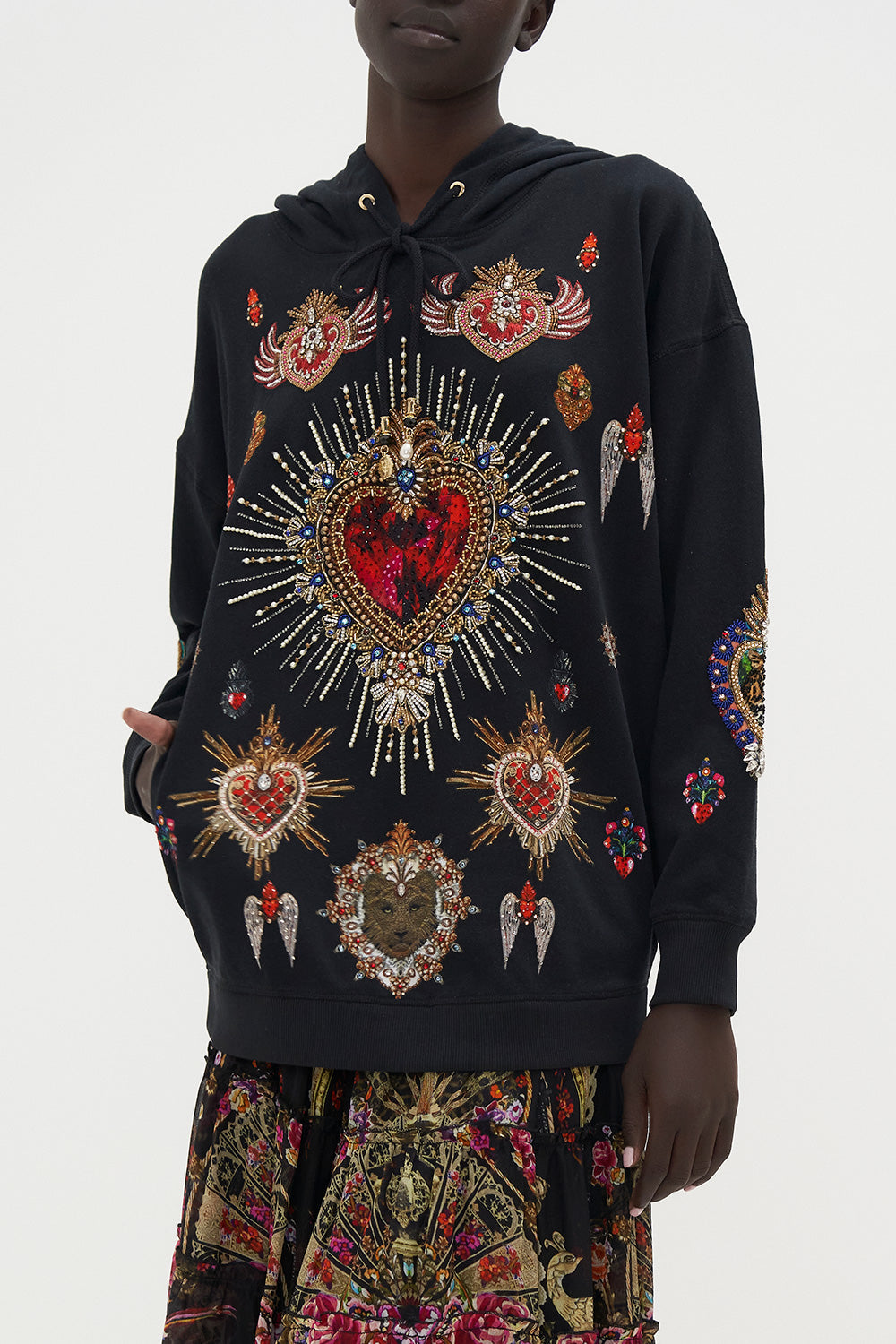 HOODY WITH POCKETS DANCE WITH DUENDE