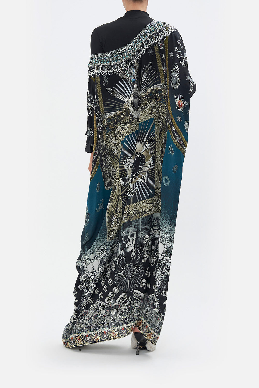 ROUND NECK KAFTAN ANIMAL ANARCHY