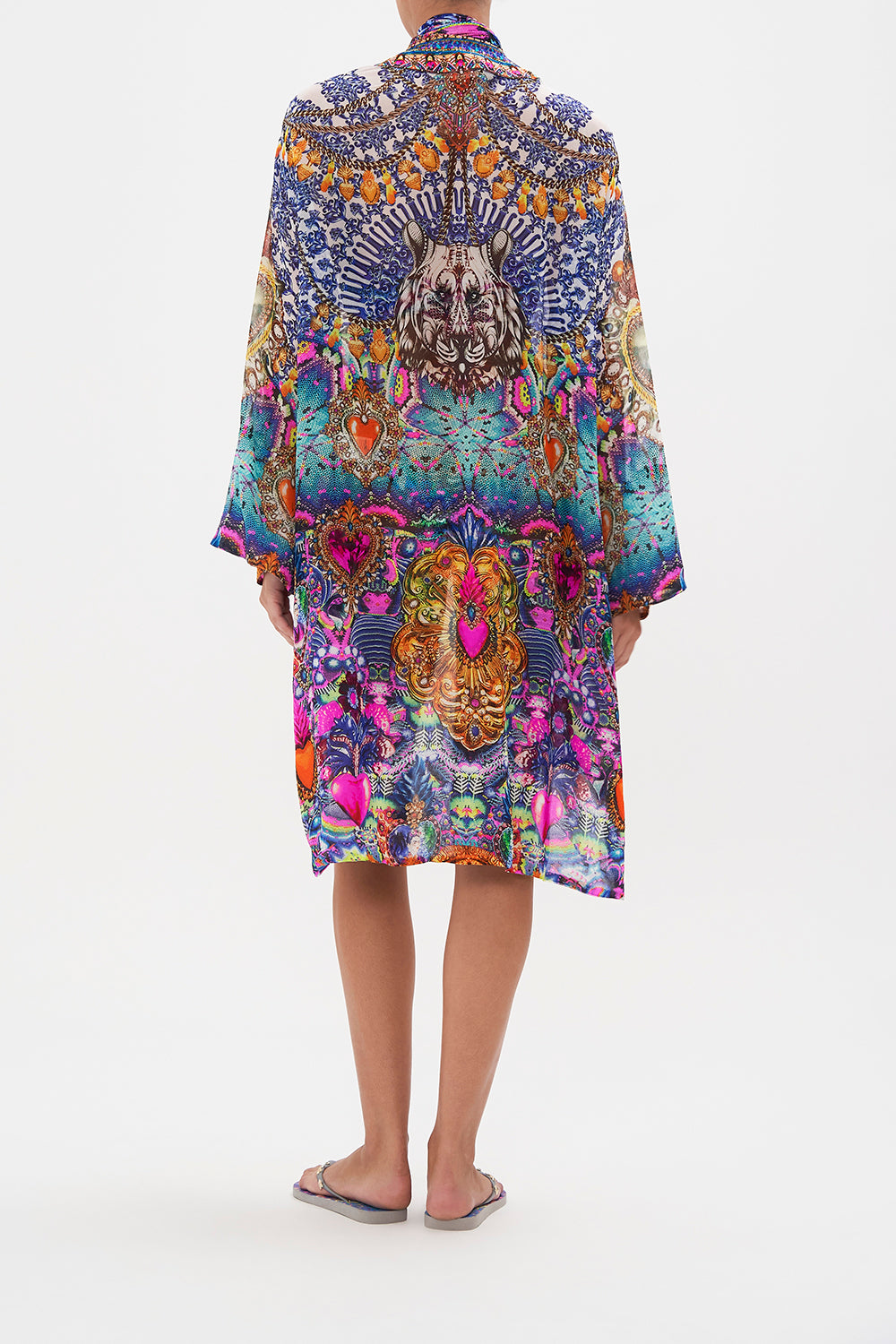 LAYERING WITH NECK BANDS LUCKY CHARMS