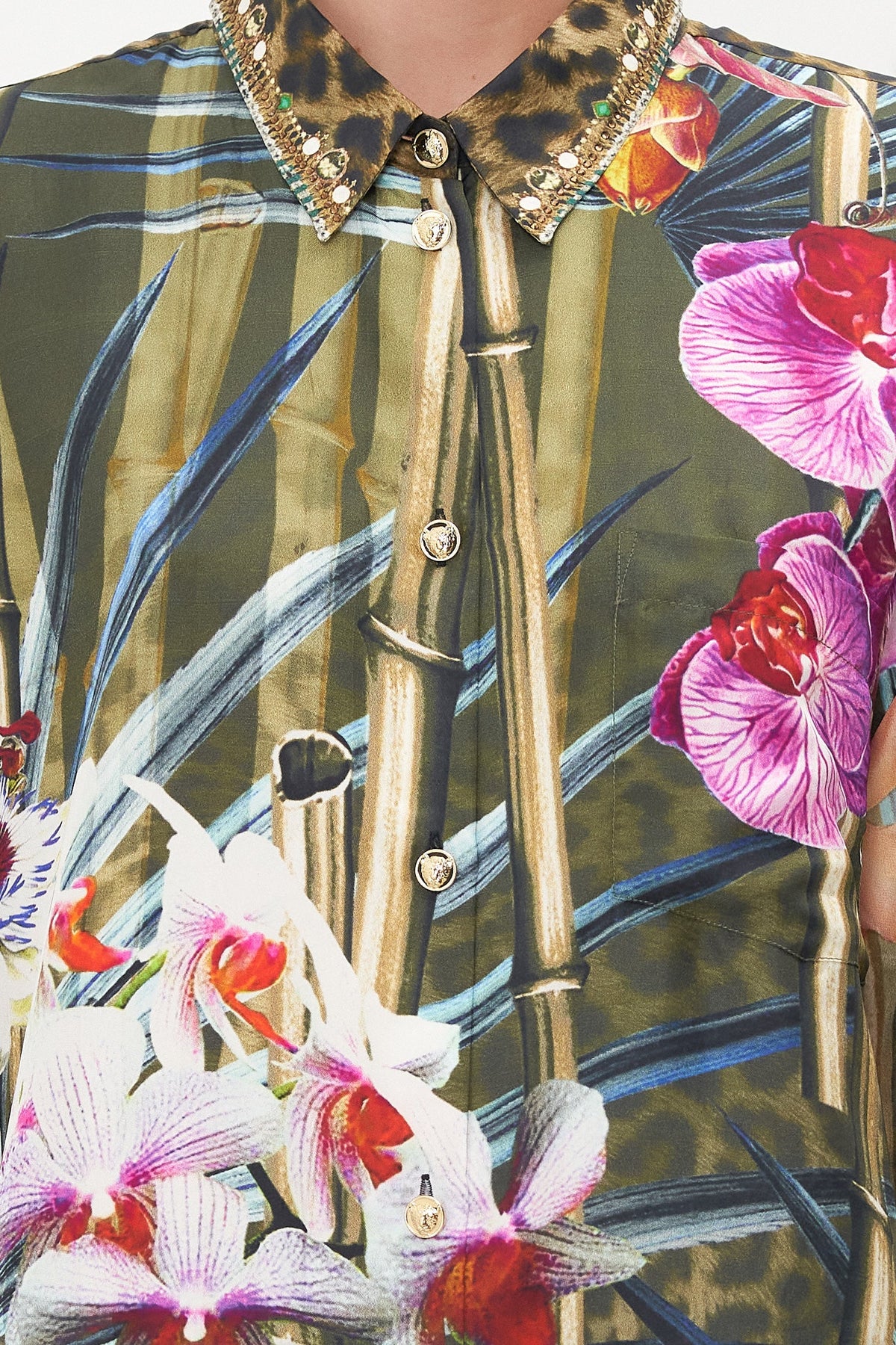 OVERSIZED SHIRT PASSPORT TO PARADISE