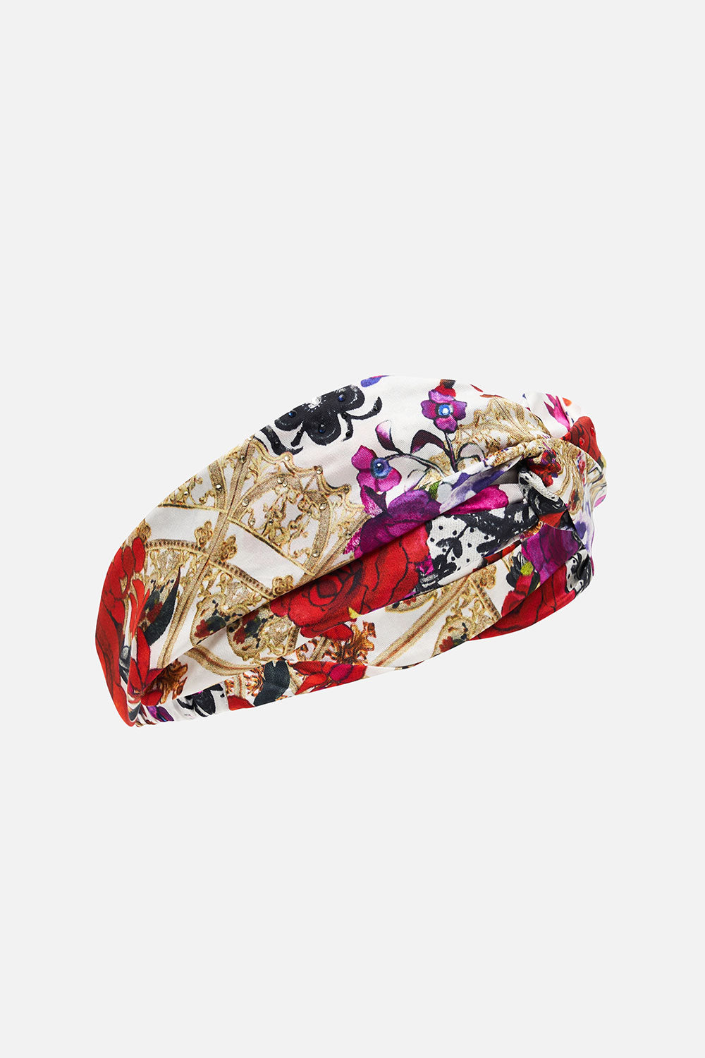 WOVEN TWIST HEADBAND REIGN OF ROSES