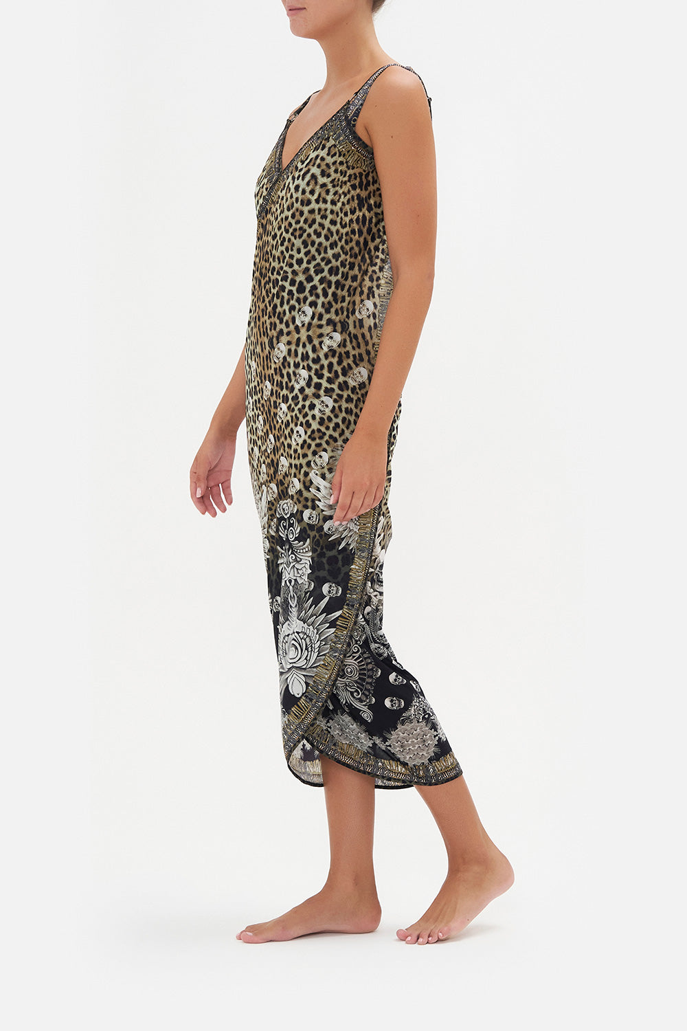 SARONG WITH STRAPS AND TRIM DETAIL ORDER OF DISORDER