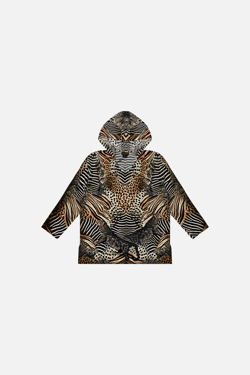 HOODED MANTAN FOR THE LOVE OF LEO