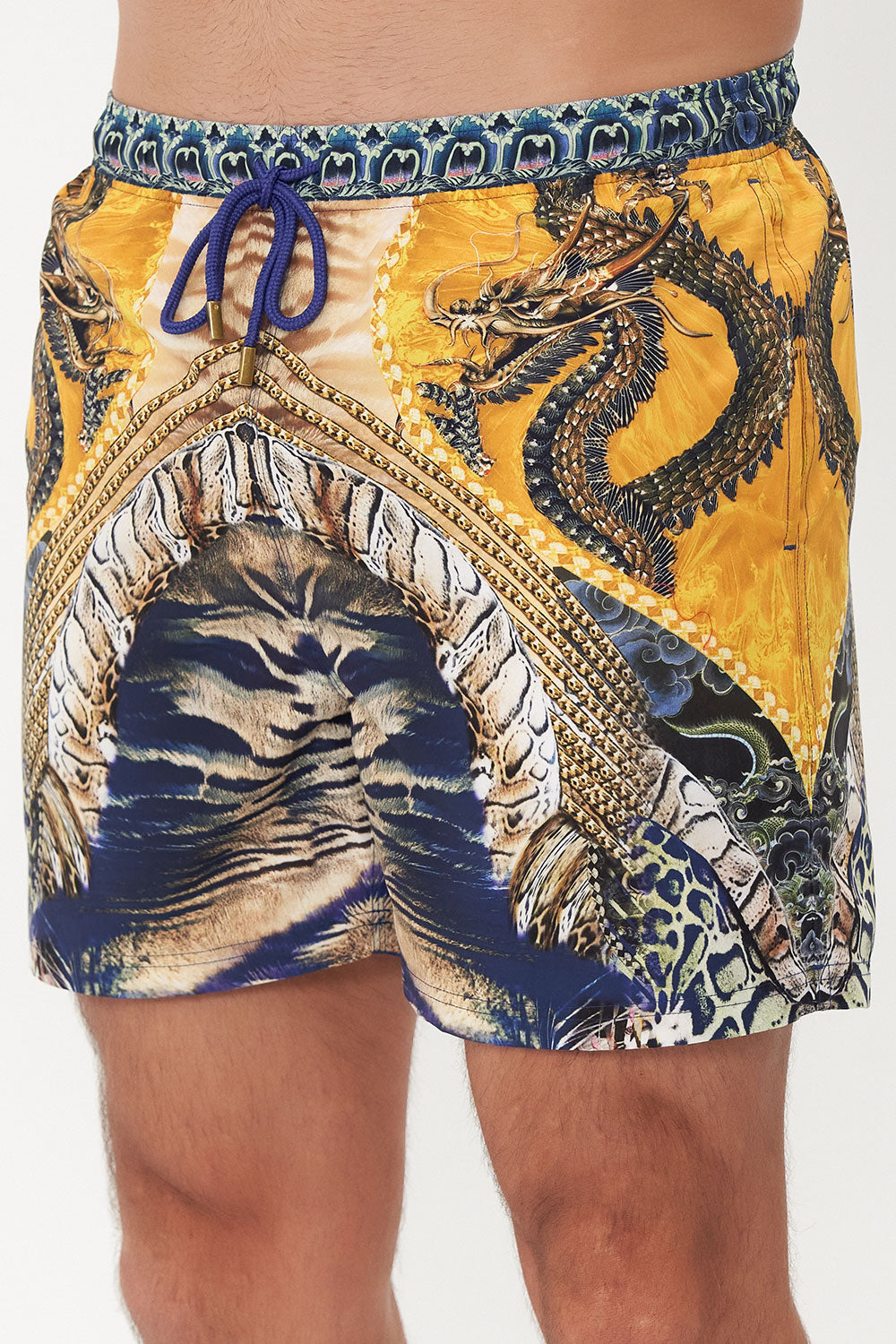 ELASTIC WAIST BOARDSHORT DANCE OF THE DRAGON