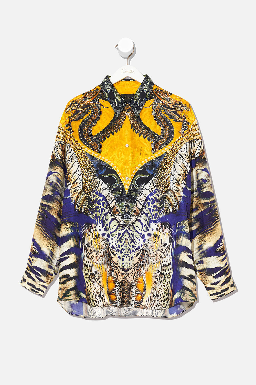 MENS OVERSIZED SHIRT DANCE OF THE DRAGON