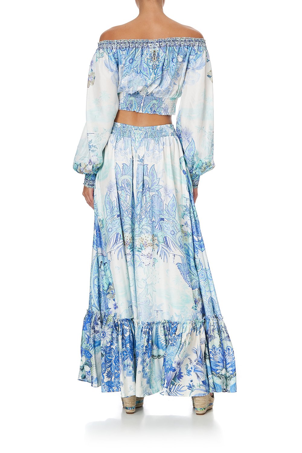 SHIRRED WAIST TOP CALI DREAMING