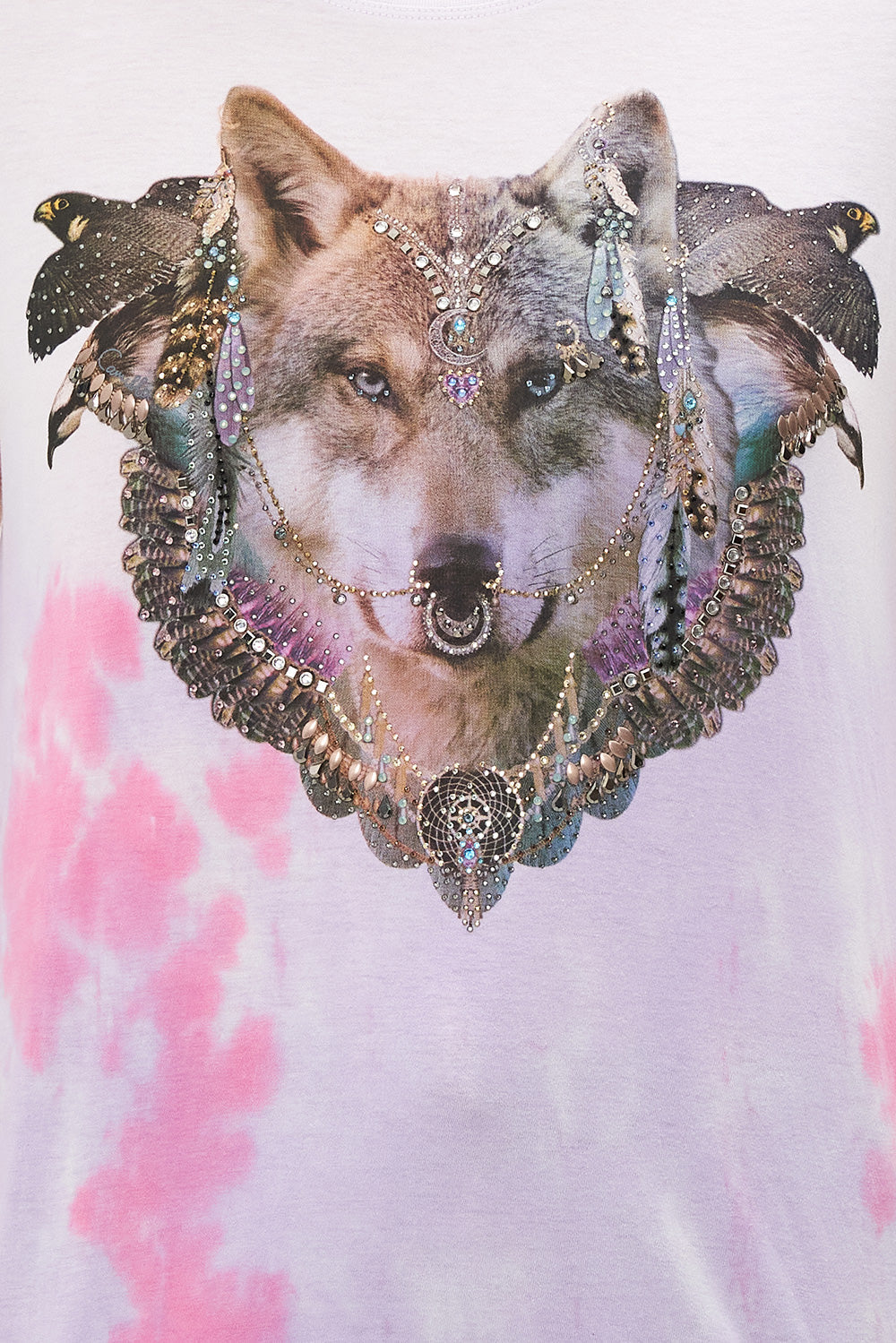 SLIM FIT ROUND NECK T-SHIRT CALL OF THE FALCON