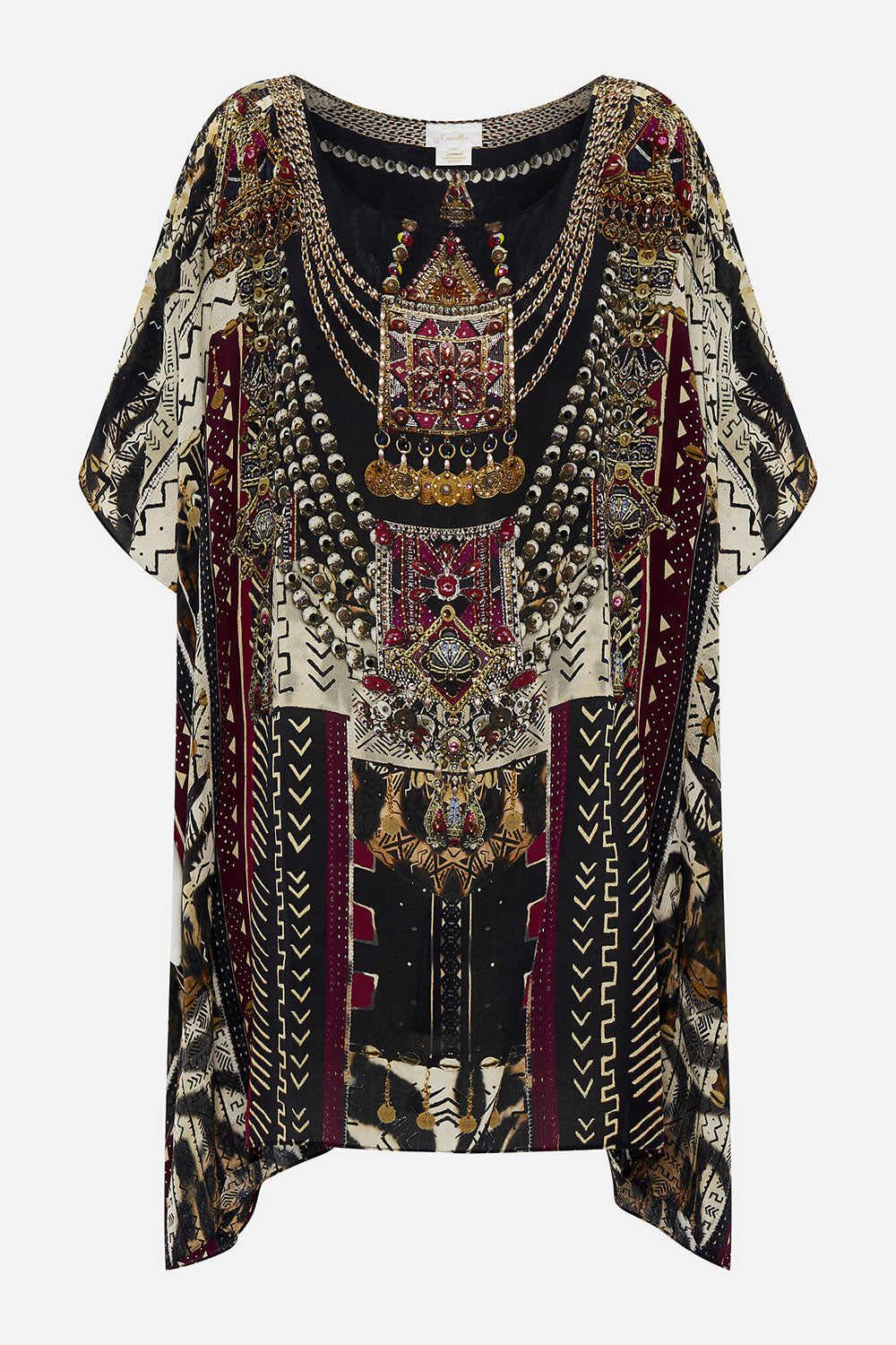 SHORT ROUND NECK KAFTAN DESERT DREAMS