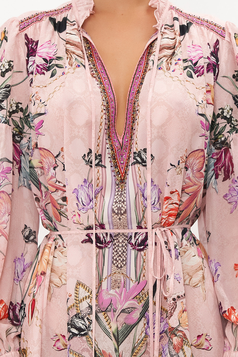 BLOUSON HIGH LOW DRESS MAD AS A SNAKE