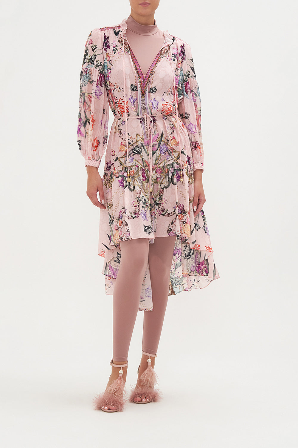 BLOUSON HIGH LOW DRESS MAD AS A SNAKE