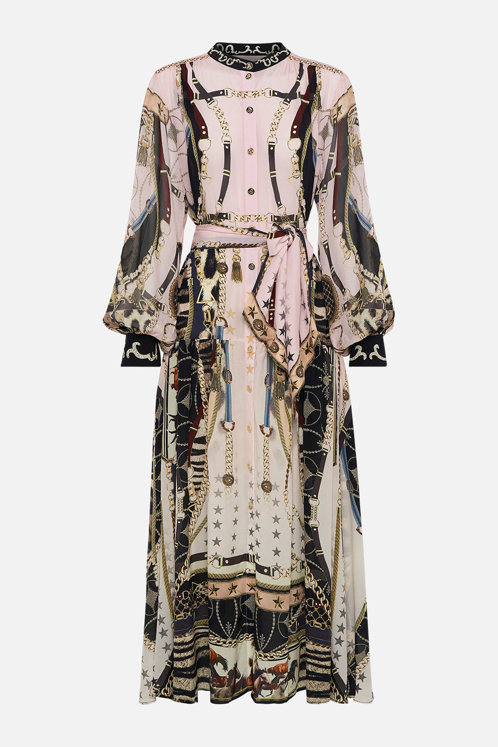 BUTTON THROUGH DRESS WITH YOKE I WANNA BE A COWGIRL BABY